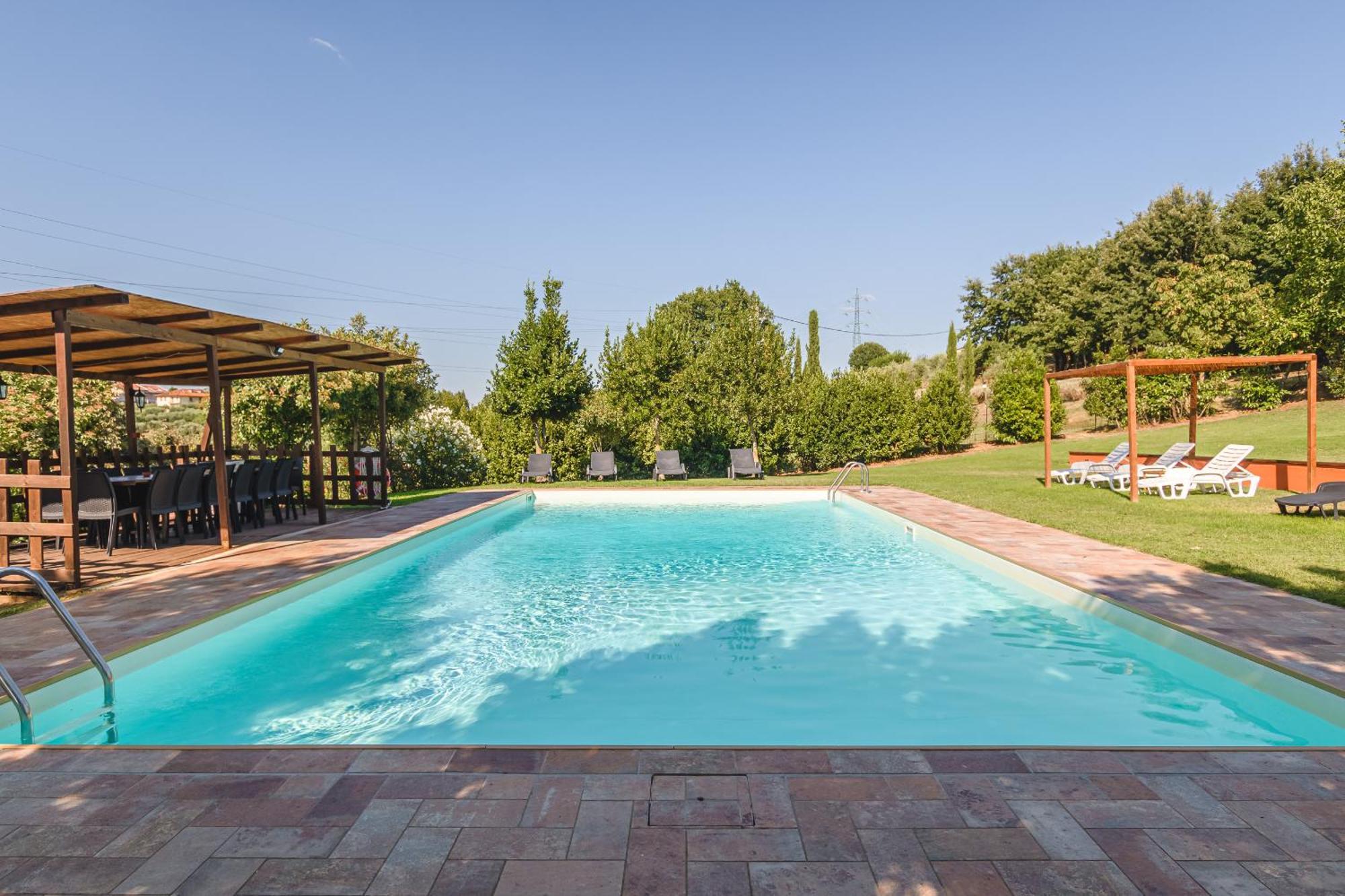 Villa Le Belle Giornate Foiano Della Chiana Luaran gambar