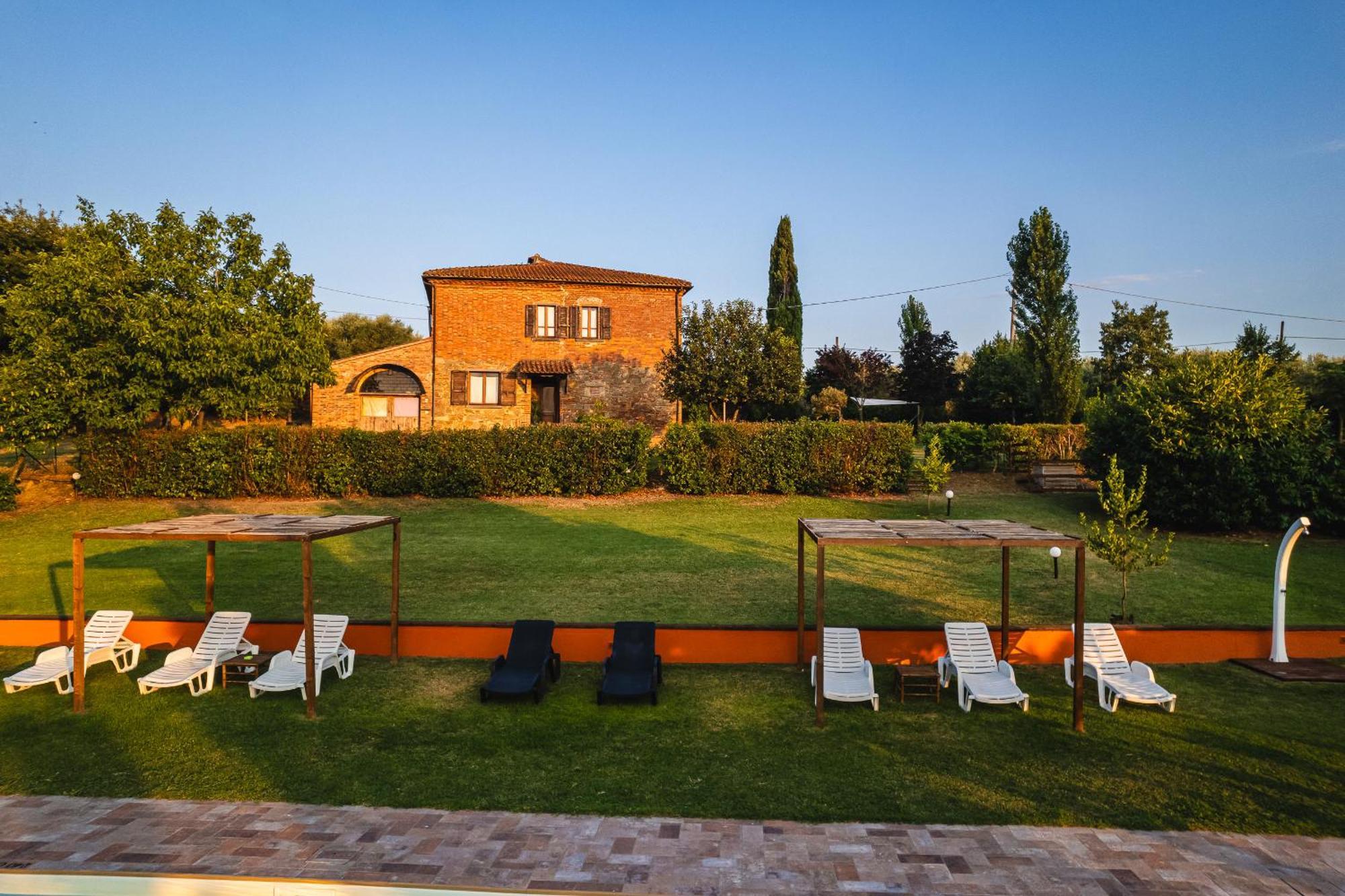 Villa Le Belle Giornate Foiano Della Chiana Luaran gambar